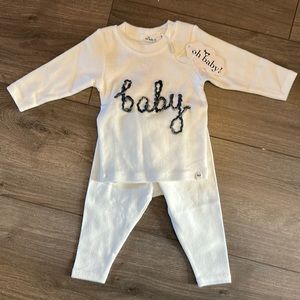 Oh baby long sleeve and pants set